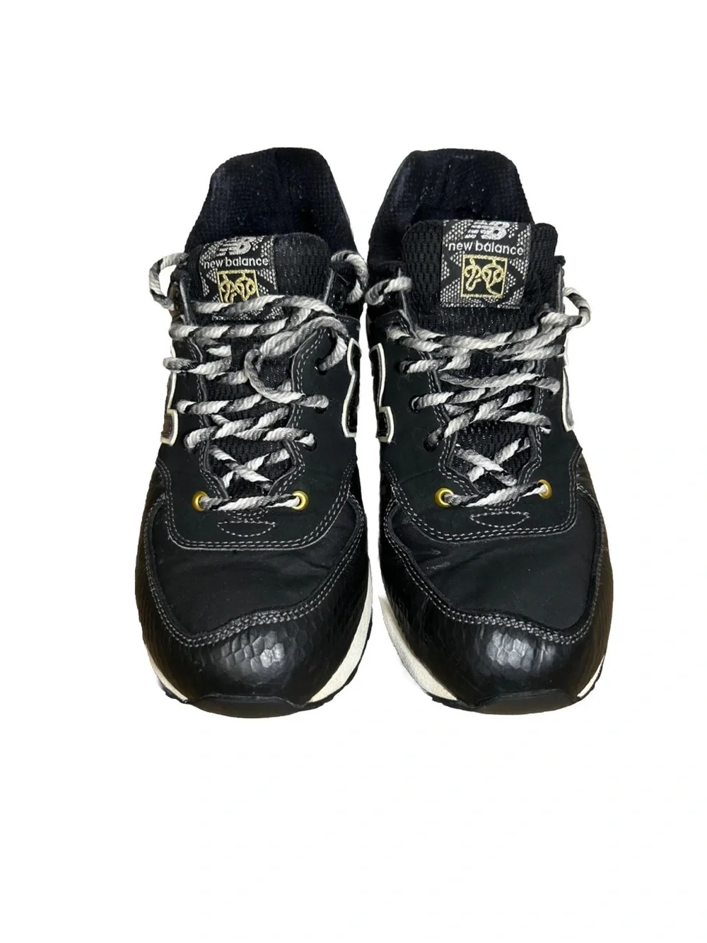 New Balance Shoes-2013 574 Year Of The Snake Black Gold Glow Men’s Size 11.5